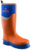 BBZ6000 S5 Orange/Blue Neoprene/Rubber Heat and Cold Insulated Safety Wellington Boot Thumbnail